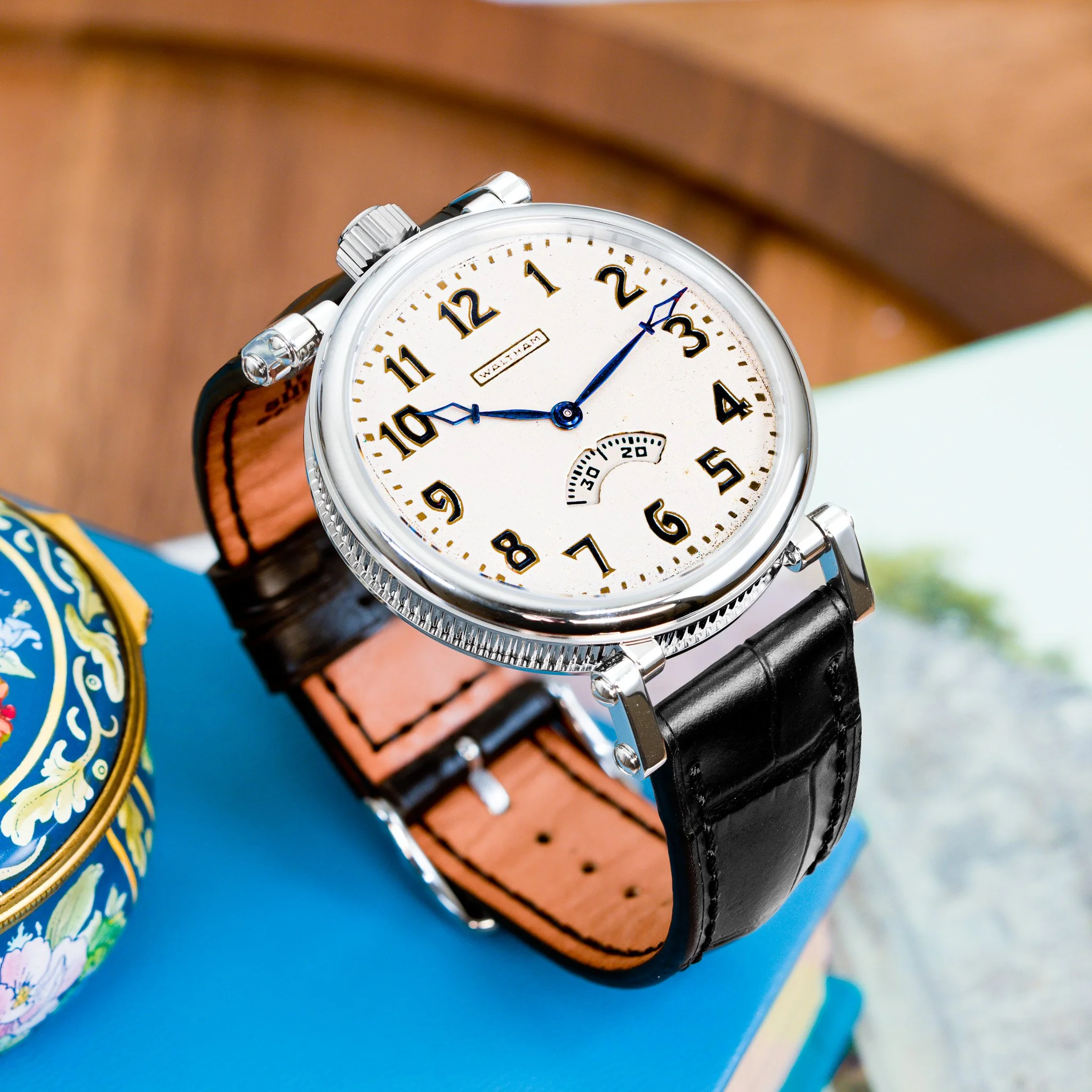 Waltham pocket watch conversion — Frett & Co Clockworks